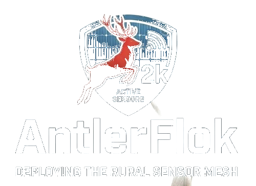 AntlerFlok — deploying the rural sensor mesh