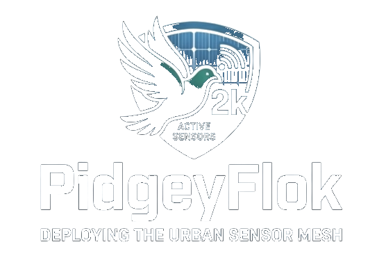 PidgeyFLok — deploying the urban sensor mesh